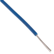 【872-4432】28 AWG フックアップワイヤー/計装ケーブル、100m、青 、MPPE、600 V(100m入り)