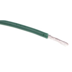 【872-5246】フックアップワイヤー / 計装ケーブル 緑 100m 24 AWG(100m入り)