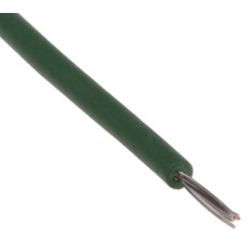 【873-8958】24 AWG フックアップワイヤー/計装ケーブル、100m、緑 、XLPE、6 kV dc(100m入り)