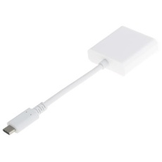 【895-0546】ネットワークアダプタ コネクタA:USB 3.1 Cタイプオス /B:HDMI Female