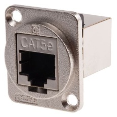 【907-5656】アダプタ Cat5e FTP FTシリーズ