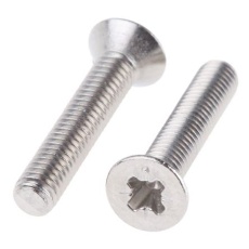 【908-7497】皿頭 小ねじ M3 25mm 鋼(100個入り)