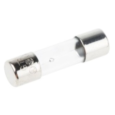 【911-3372】ガラス管ヒューズ 500mA(タイムラグ)5 x 20mm 250V ac