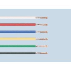 【KIV-5.5-RD】PVCケーブル 赤 導体材質：軟銅線 10 AWG KIV-5.5-RD(100m入り)