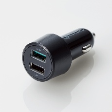 【MPA-CCUQ04BK】車載充電器(Quick Charge3.0・30W・2ポート)