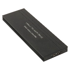 【HDE-10】USB3.0接続 UASP対応 M.2 SATA SSDケース