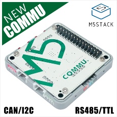 【M5STACK-COMMU】M5Stack Commuモジュール