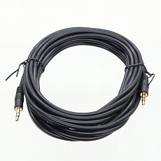 【EM-3.5MM-S-5M】3.5mmM - 3.5mmMケーブル ステレオ 5m