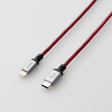 【MPA-CLS12RD】USB-C to Lightningケーブル(高耐久/1.2m/レッド)
