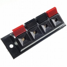 【T-304C】スピーカーターミナル ワンタッチ式 4P