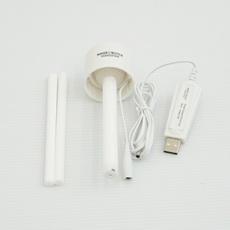 【HWB-WH】【在庫処分セール】ペットボトル用タイプ加湿器ホワイト