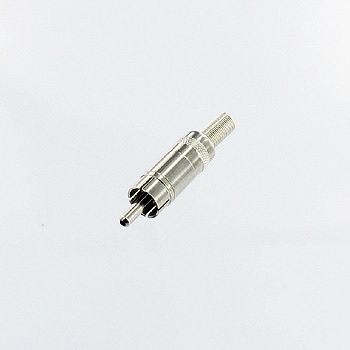 【P-116/S】RCAメタルプラグSP付4mm