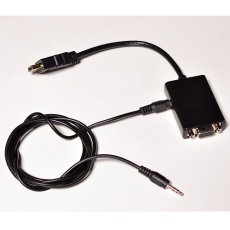 【ADA-1151】HDMI to VGA変換アダプタ（オーディオ出力付き）
