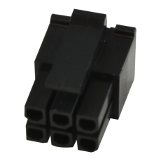 【43025-0600】CONNECTOR HOUSING RCPT 6POS