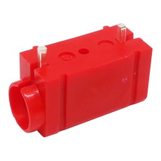 【571-0500-01】RECEPTACLE 4MM PCB RED 10A