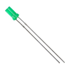 【L-424GDT】LED 3MM GREEN 6MCD 565NM