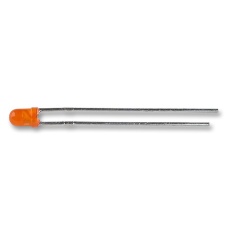 【L-934ND】LED 3MM ORANGE 30MCD 610NM