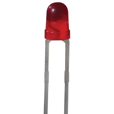 【L-934ID】LED 3MM RED 20 MCD 625NM