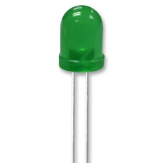 【L-793GD】LED 8MM GREEN 60MCD 568NM