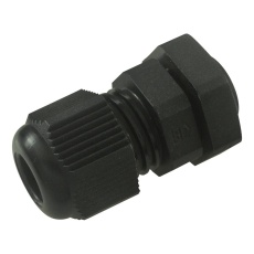 【50007M12PASW-F】CABLE GLAND PA 6.5MM M12 BLACK