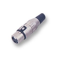 【700-0500】SOCKET XLR FREE 5POLE