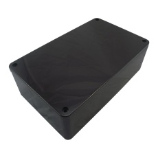 【75-2861】BOX ABS BLACK 56.5X180X110MM