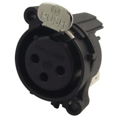 【NC3FAAV2】SOCKET XLR PCB VERTICAL 3POLE