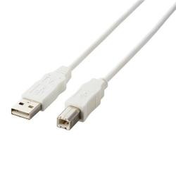 【USB2-ECO05WH】エコUSBケーブル(A-B・0.5m)