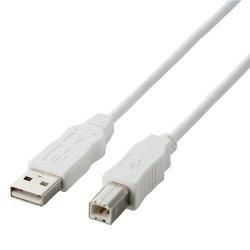 【USB2-ECO30WH】エコUSBケーブル(A-B・3m)