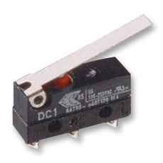 【DC2C-A1LC】MICROSWITCH SPDT MED LEVER