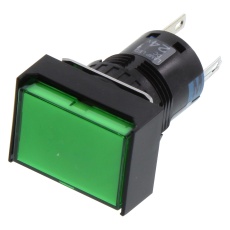 【AL6H-M14-G】SWITCH INDUSTRIAL PUSHBUTTON 18X24MM