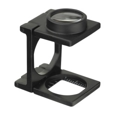 【59-610-004】FOLDING POCKET MAGNIFIER 10MM GRID