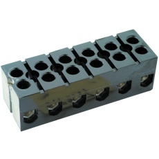 【985-GP-6】TERMINAL BLOCK BARRIER 6 POSITION 18-4AWG