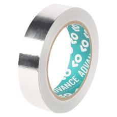 【AT521 SILVER 33M X 25MM】AT521 AL FOIL SHIELD TAPE 25MM X 33M