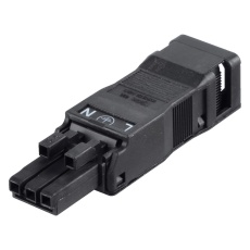 【890-103】SOCKET WINSTA MINI 3POLE BLACK