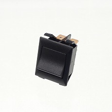 【250411E】SWITCH ROCKER DPDT 10A 250V BLACK