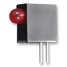 【L-710A8EW/1ID】HOUSING LED W/1 LED RED