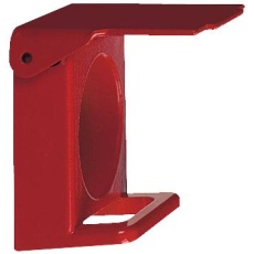 【ZB4BZ64】PUSHBUTTON FLAP PADLOCKABLE RED