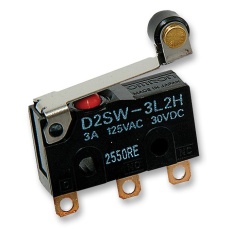 【D2SW-01L2M】MICROSWITCH SPDT 0.1A SIM ROLLER