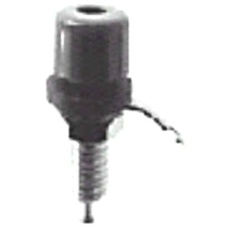 【205-103】BANANA JACK 15A STUD BLACK