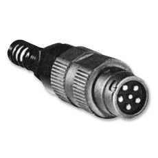 【GC328】CONNECTOR DIN AUDIO PLUG 6WAY