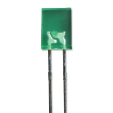 【L-103GDT】LED 2X5MM GREEN 5MCD 568NM