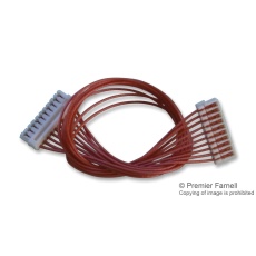 【10XSRXSR36L50】LEAD 50MM XSR RCPT 36AWG 10WAY