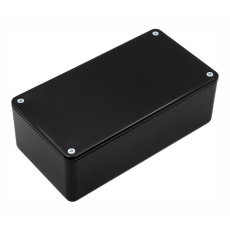 【BIM2005/15-BLK/BLK】PCB BOX ENCLOSURE ABS BLACK