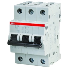 【S203-B6】CIRCUIT BREAKER THERMAL MAG 3 POLE