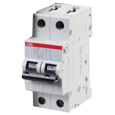 【S202-C6】CIRCUIT BREAKER THERMAL MAG 2 POLE