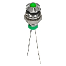 【Q6P6CXXG02E】LED INDICATOR PANEL 6MM GREEN 2VDC