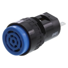 【UZ6-12】BUZZER ROUND 18MM 24VDC 2KHZ 80DB