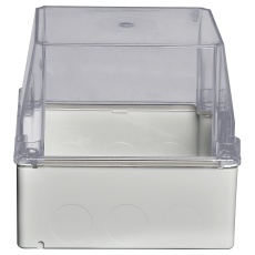 【1SL0880A00】JUNCTION BOX IP65 PLASTIC GREY/CLEAR
