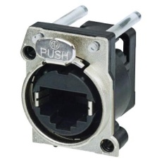 【NE8FBV-C5-LED1】CONNECTOR RJ45 JACK 8P8C CAT5E